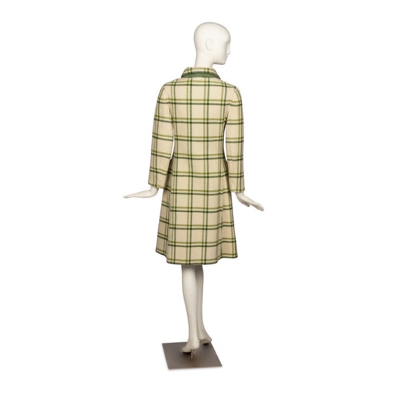 VINTAGE 1960s Givenchy Button-front Wool Jacket - Sized M - Picture 2 of 4